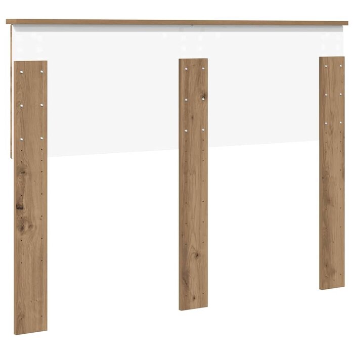 Vidaxl Bettkopfteil 120 cm in Artisan Eiche - Stilvolles Schlafzimmer-Upgrade bis zu 66%