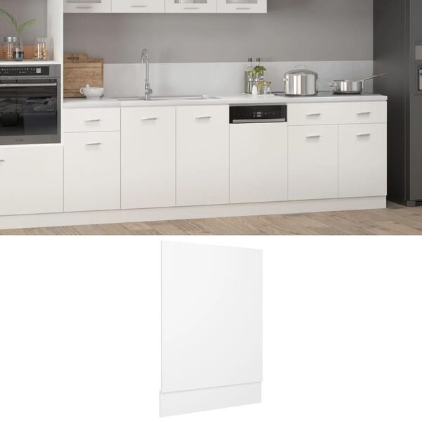 Geschirrspülerfront Lyon Weiß 45x67cm - Outlet-Angebot bis zu 31% reduziert