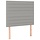 Bettkopfteil Set, 2-tlg., 80x78/88 cm - Lichtgrau - Outlet bis zu 59% sparen