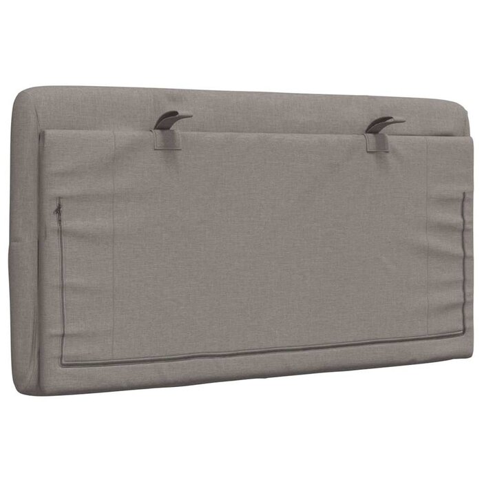 Vidaxl Bettkopfteil-Kissen 80 cm Taupe - Jetzt bis zu 67% Rabatt sichern