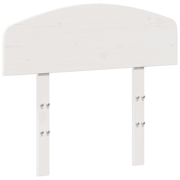 Vidaxl Kopfteil für Bett 75 cm massives Kiefernholz Weiß - Outlet bis zu 65% reduziert