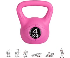 Beton-Kettlebell mit Neopren-Mantel für Krafttraining - bis zu 54% Rabatt