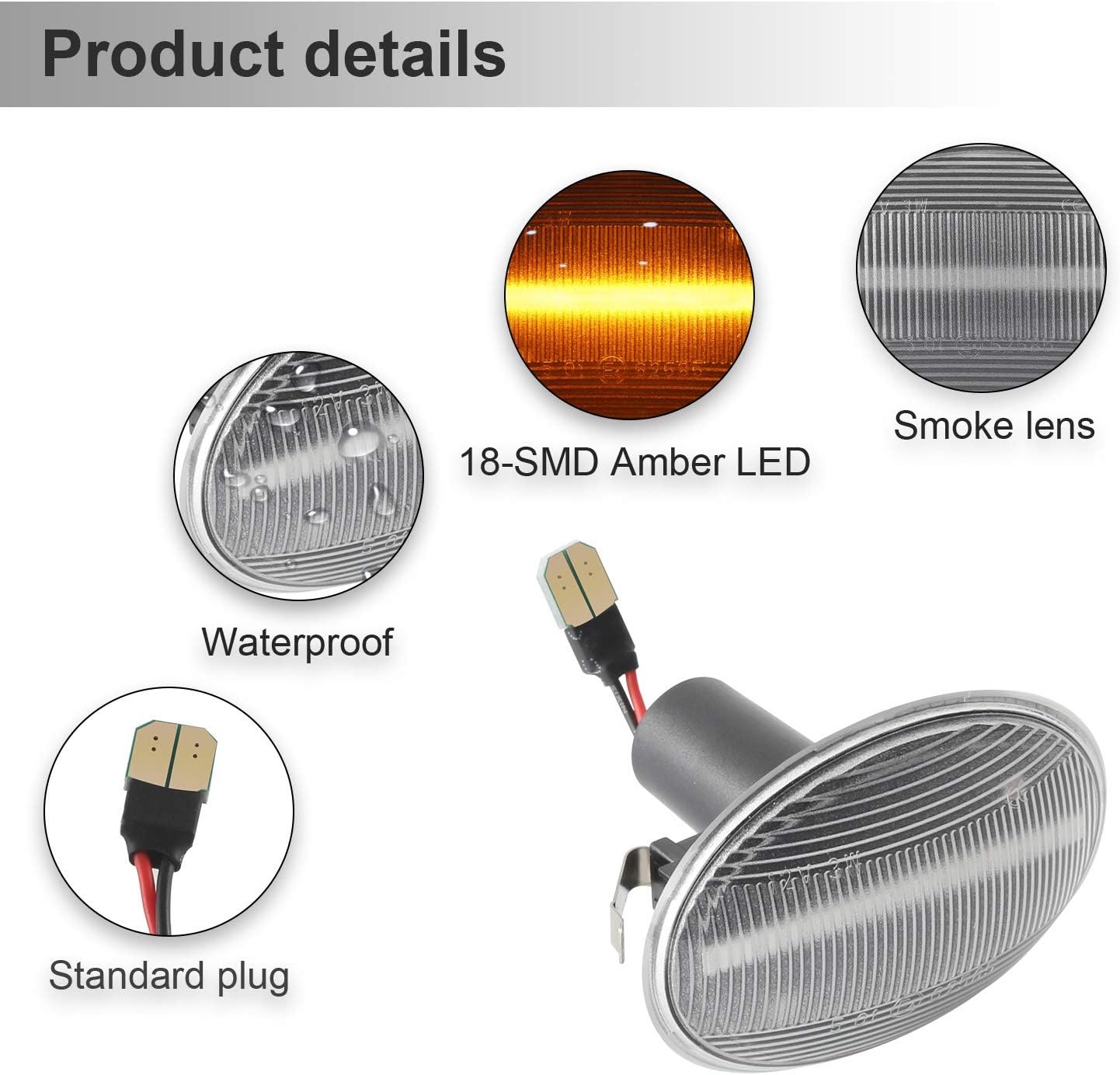 Dynamische LED-Seitenblinker Set für Mini Modelle - Jetzt bis zu 53% sparen