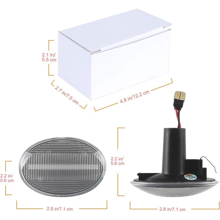 Dynamische LED-Seitenblinker Set für Mini Modelle - Jetzt bis zu 53% sparen