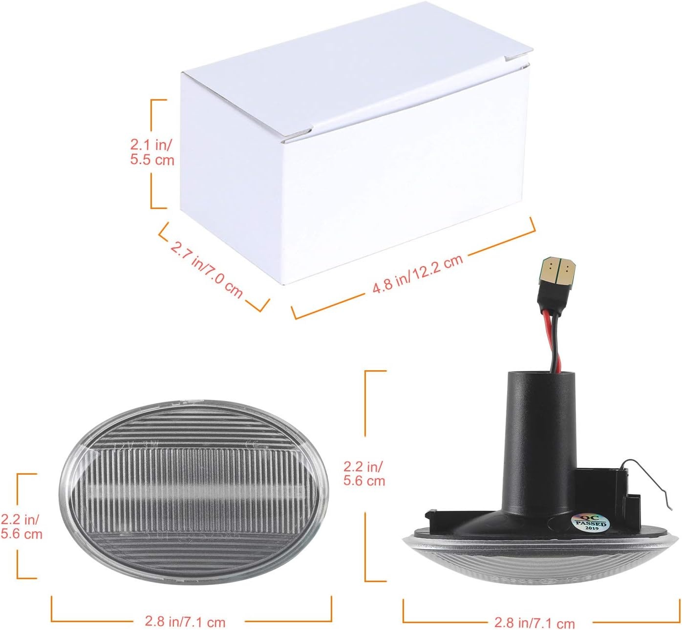 Dynamische LED-Seitenblinker Set für Mini Modelle - Jetzt bis zu 53% sparen