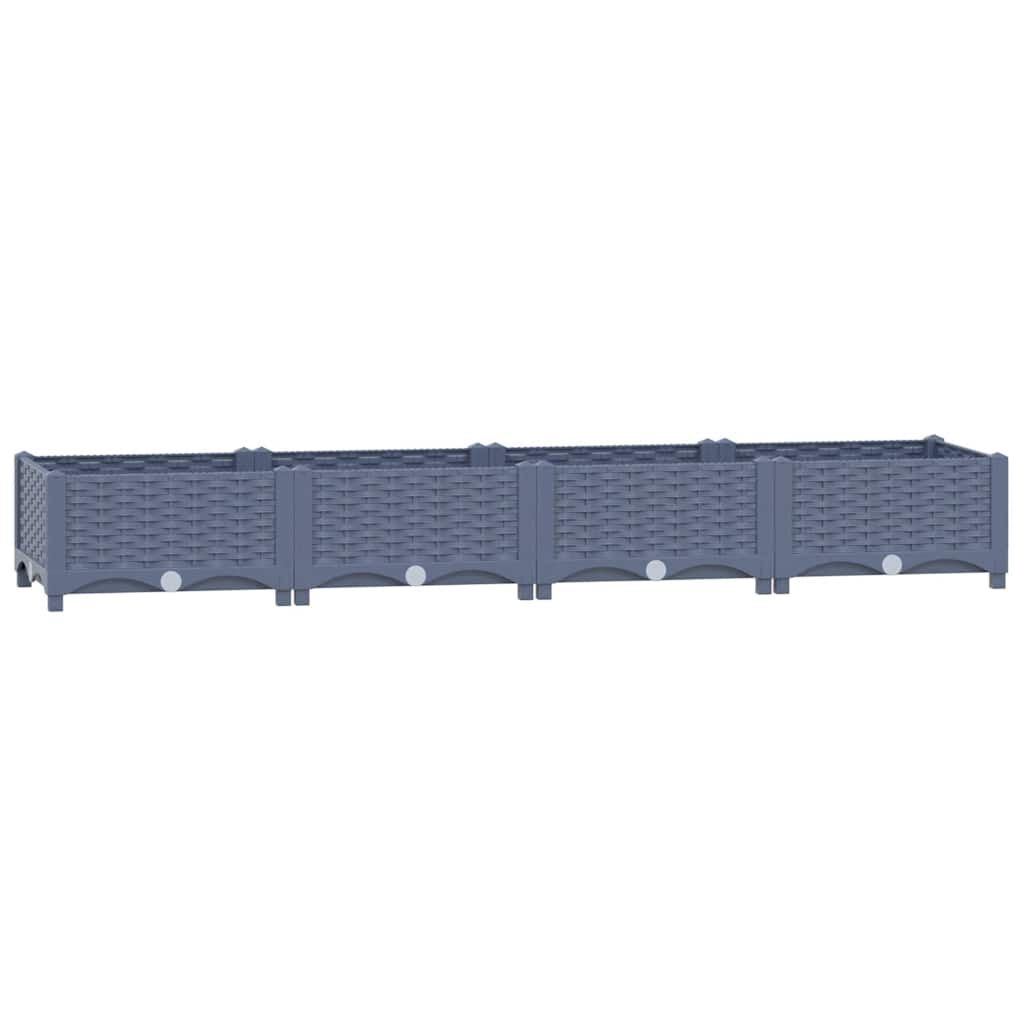 Robustes Hochbeet 160x40x23cm aus Polypropylen - jetzt bis zu 33% sparen