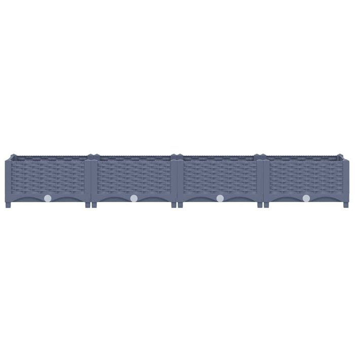Robustes Hochbeet 160x40x23cm aus Polypropylen - jetzt bis zu 33% sparen