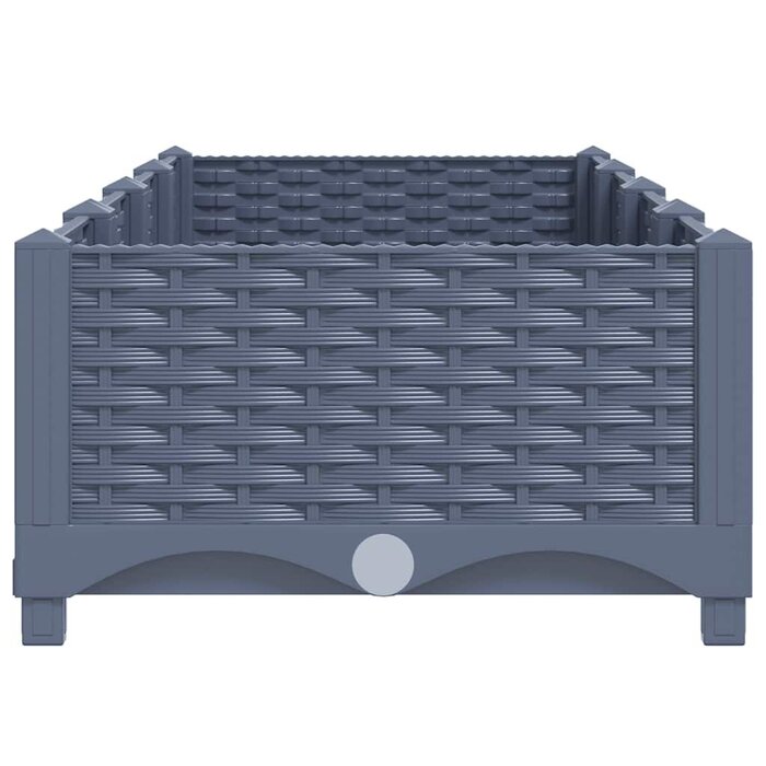 Robustes Hochbeet 160x40x23cm aus Polypropylen - jetzt bis zu 33% sparen