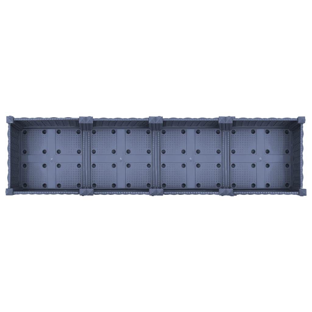 Robustes Hochbeet 160x40x23cm aus Polypropylen - jetzt bis zu 33% sparen