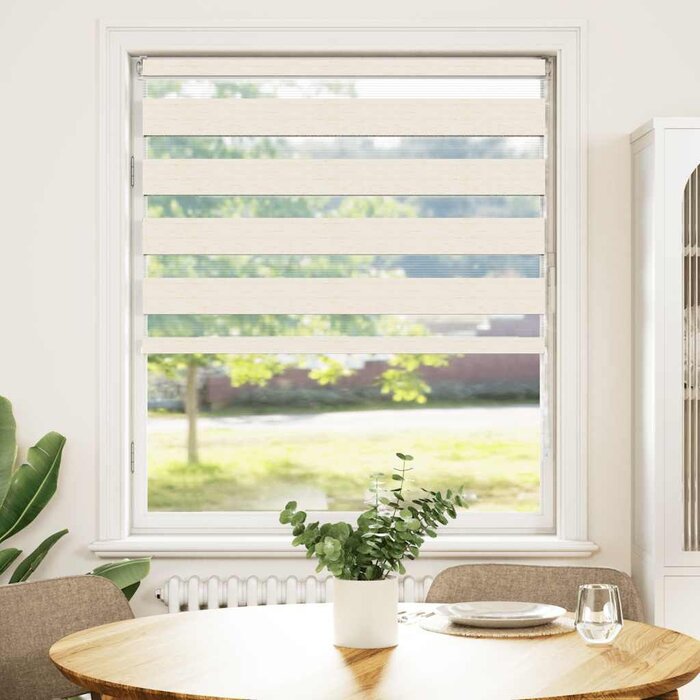 Doppelrollo 105x150 cm in Marmorbeige - Jetzt bis zu 31% Rabatt sichern