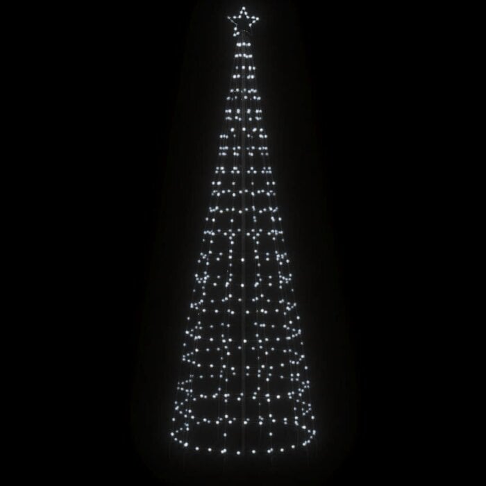 LED-Weihnachtsbaum 300 cm, Kaltweiß, 570 LEDs - Jetzt bis zu 77% günstiger