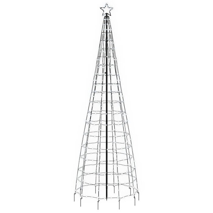 LED-Weihnachtsbaum 300 cm, Kaltweiß, 570 LEDs - Jetzt bis zu 77% günstiger