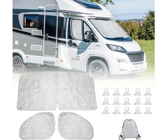 Fahrerhaus-Thermoisolierung für Ducato/Boxer/Jumper bis zu 68% reduziert