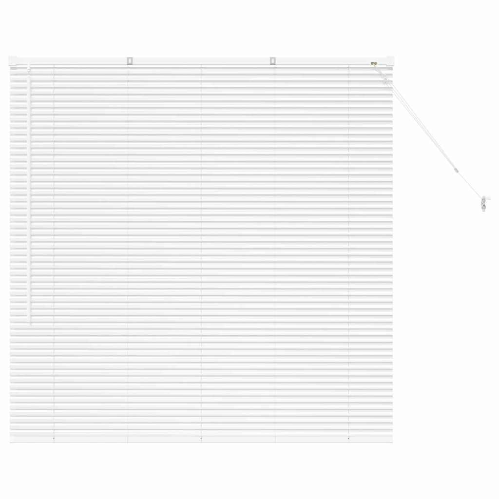 Vidaxl Aluminium Jalousie 130x130 cm, Weiß - Jetzt bis zu 58% Rabatt sichern