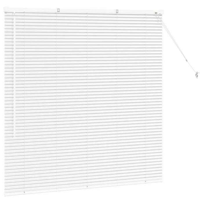 Vidaxl Aluminium Jalousie 130x130 cm, Weiß - Jetzt bis zu 58% Rabatt sichern