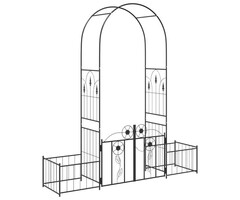 Eleganter Gartenbogen aus Metall, 203x50x218 cm - Jetzt bis zu 41% sparen
