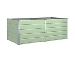Großer Pflanzkübel Pastelgrün 195 cm - Verzinkter Stahl - bis zu 40% günstiger