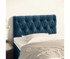 Vidaxl Bettkopfteil 80x78/88 cm in Dunkelblau - Jetzt bis zu 73% günstiger sichern