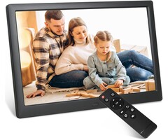 Digitaler 13,3 Zoll Bilderrahmen HD - Schwarz - Bis zu 40% günstiger