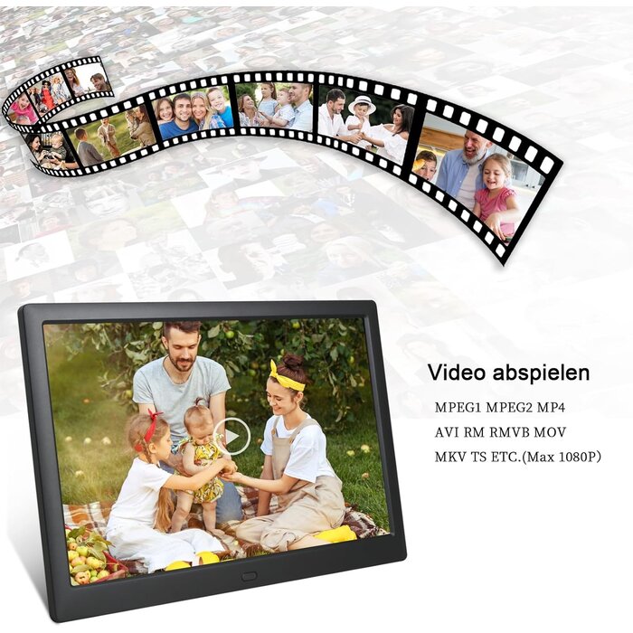 Digitaler Bilderrahmen 13,3 Zoll HD Metall - Bis zu 34% Rabatt auf Rückläufer