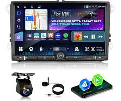 Autoradio für VW, Seat & Skoda - 4GB/64GB - Kabelloses CarPlay - bis zu 37% Rabatt