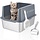 Edelstahl-Katzentoilette mit Deckel - Hygienisch & Robust - bis zu 28% sparen