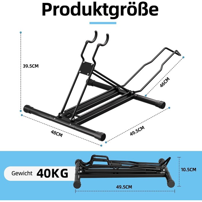 Fahrradmontageständer & Parkhalterung - Klappbar & Robust - Sparen Sie bis zu 27%