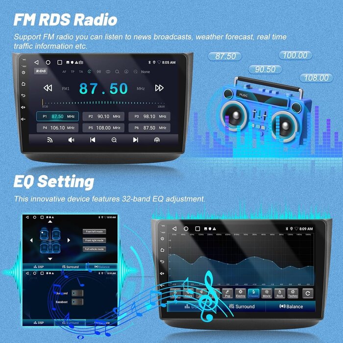 Android 13 Autoradio für Mercedes Viano & Vito - 10,1 Zoll - bis zu 34% sparen