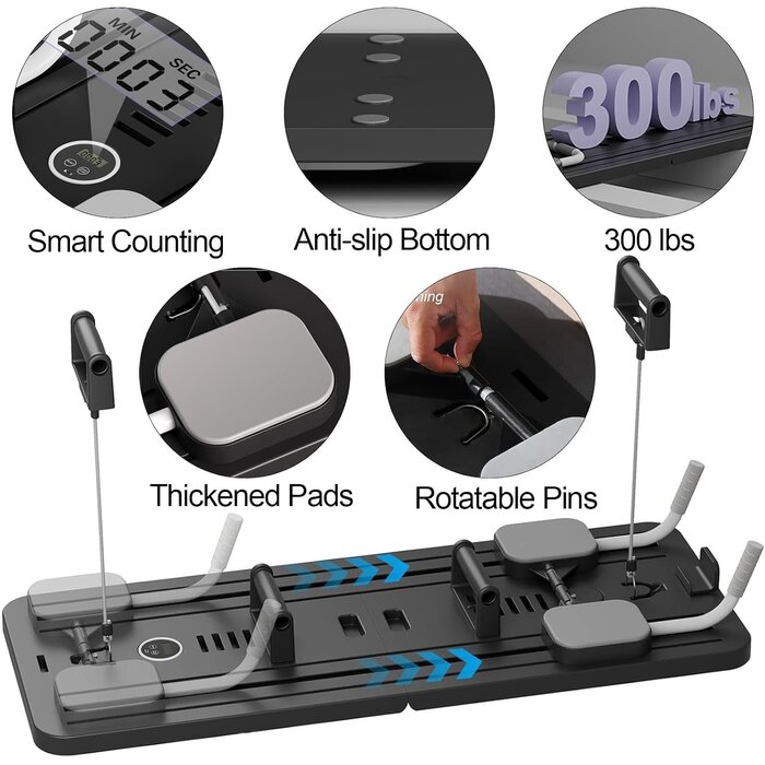 Pilates Board & Bauchmuskel-Roller Set | bis zu 64% Rabatt