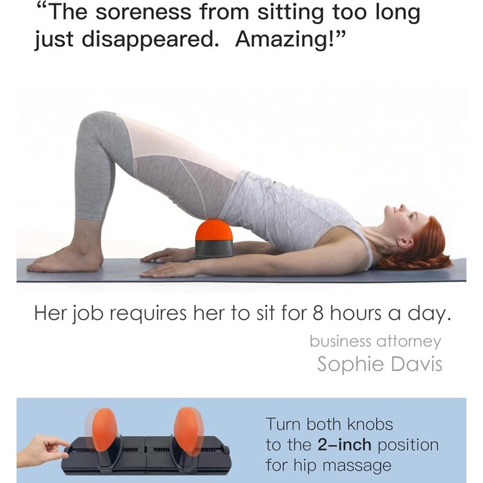 Psoas-Massagegerät zur Tiefenentspannung - Jetzt bis zu 32% günstiger