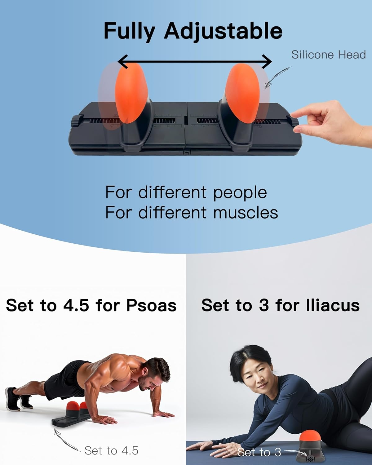 Massagegerät für Psoas & Triggerpunkte - jetzt bis zu 32% günstiger