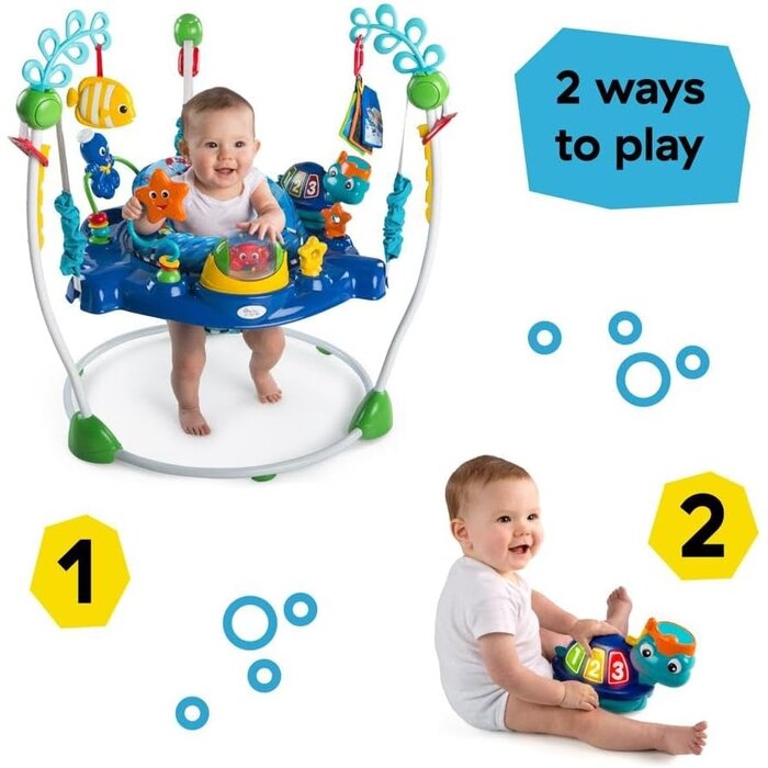 Baby-Aktivitätscenter Ozean: 360° Spielspaß & Hüpffunktion - bis zu 34% Rabatt