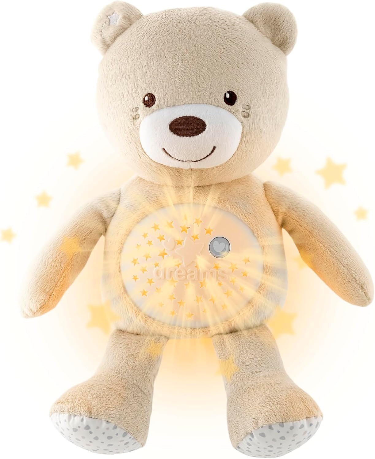 Projektor Kuschelbär für Babys - Rosa | Bis zu 32% günstiger