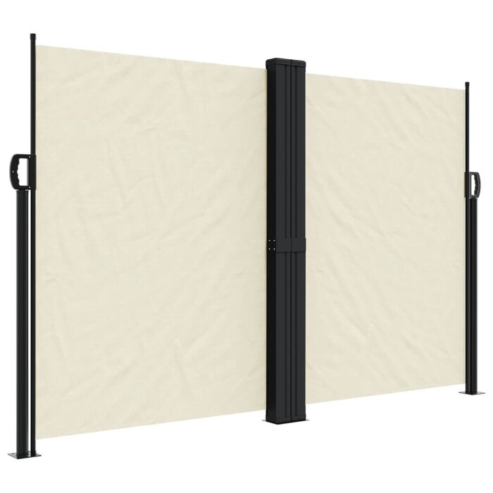 Vidaxl Ausziehbare Seitenmarkise 160 x 1000 cm - UV-Schutz - bis zu 63% sparen