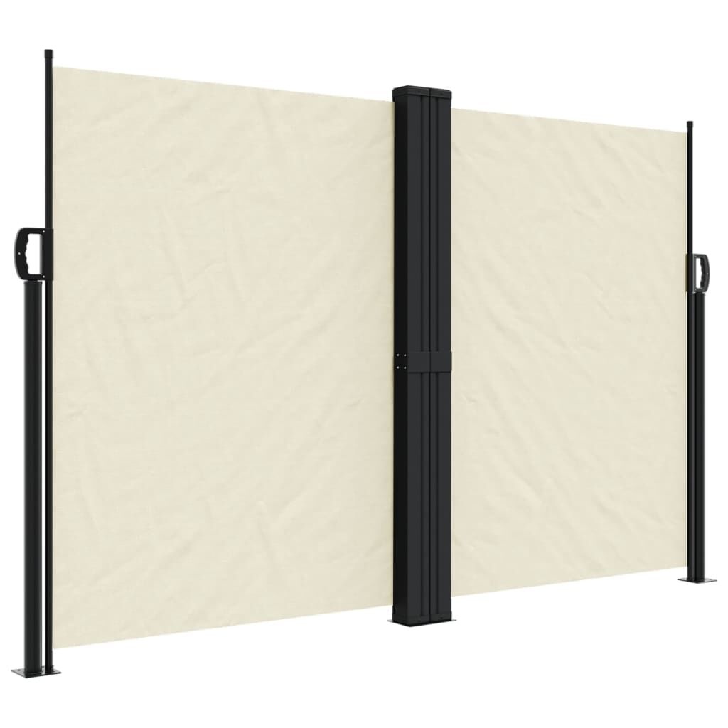 Ausziehbare Seitenmarkise 160 x 1000 cm Crème - Bis zu 35% Rabatt