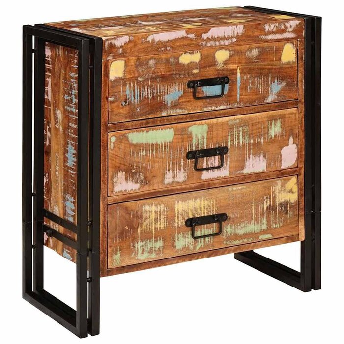 Rustikales Sideboard aus Altholz, 66x33x70cm - bis zu 35% reduziert
