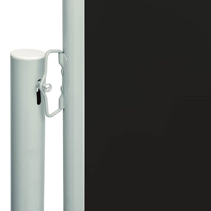 Ausziehbare Seitenmarkise 180x600 cm - Schwarz - Bis zu 34% Rabatt
