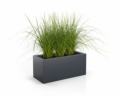Viking Choice Hoher Pflanzkübel 90x40x40cm Anthrazit - Jetzt bis zu 63% sparen!