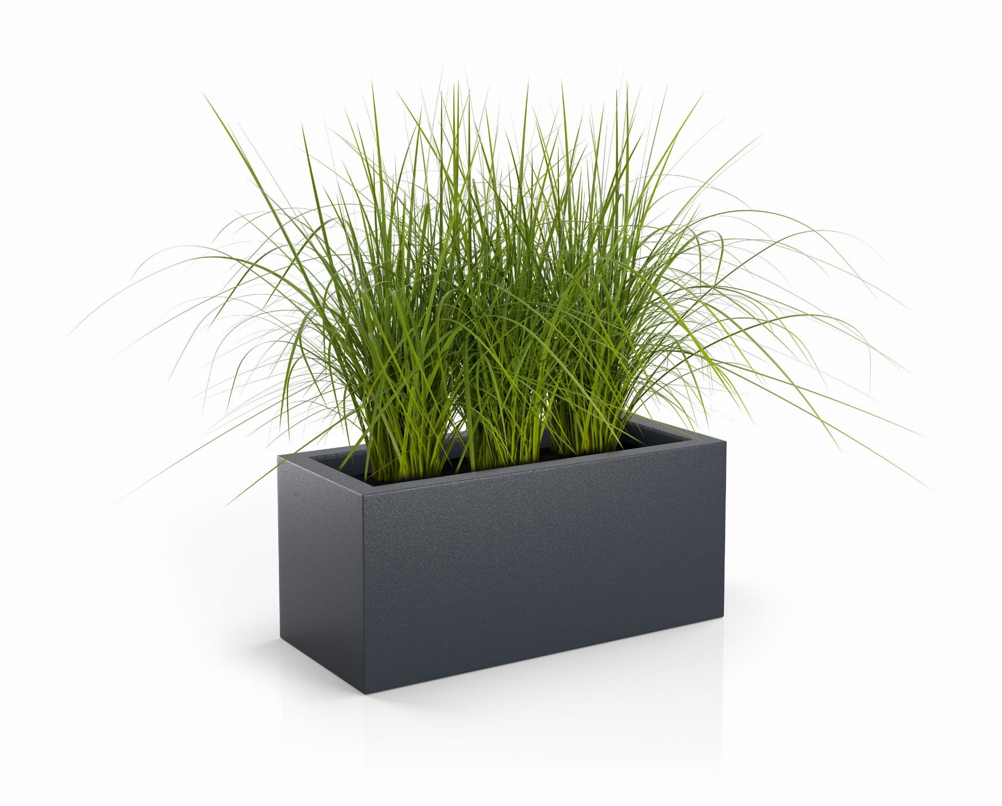 Hoher Pflanzkübel 90x40x40cm Anthrazit - Jetzt bis zu 38% Rabatt