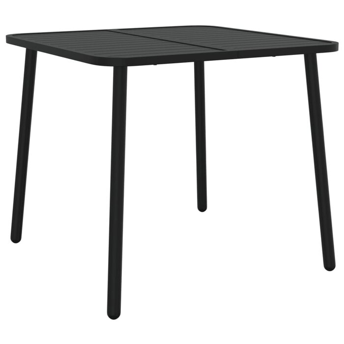 Gartentisch 80x80cm Stahl Anthrazit - Zeitlos & elegant - bis zu 34% sparen