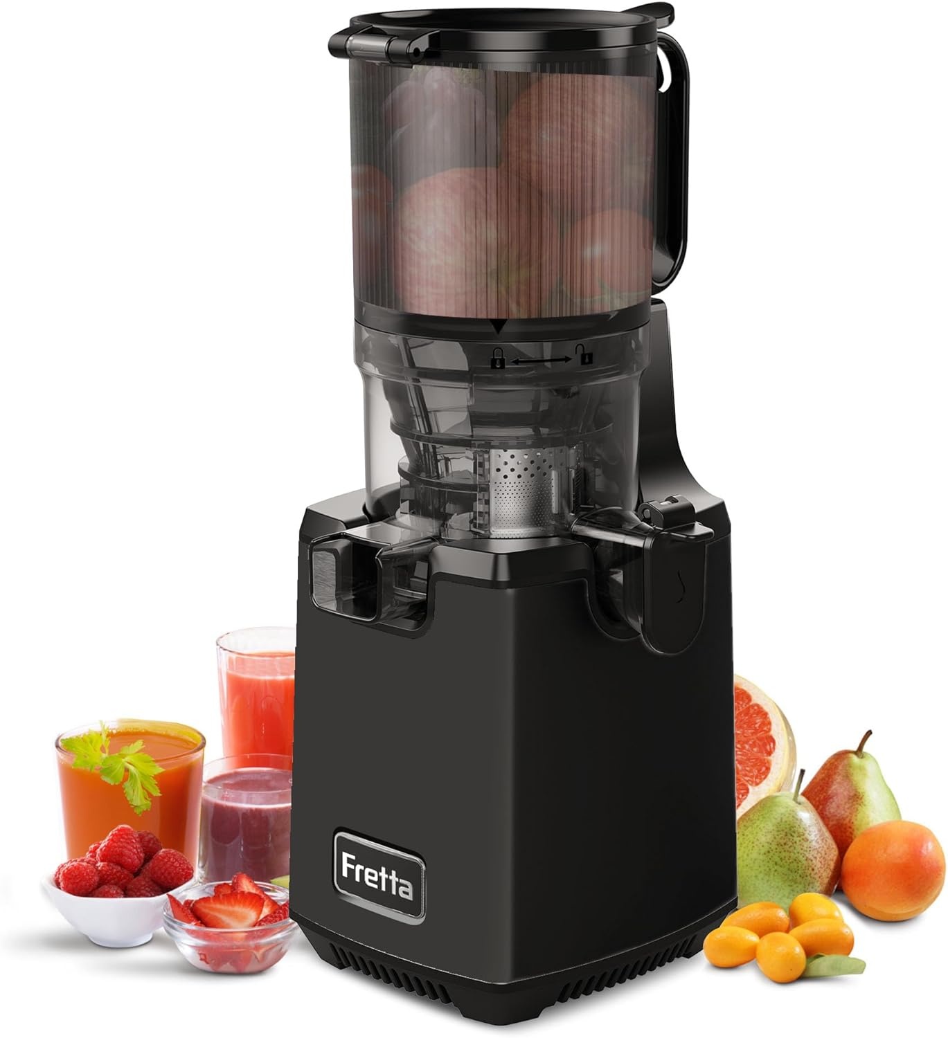Slow Juicer: Ganze Früchte, 250W, 1,8L Kapazität - Sparen Sie bis zu 34%