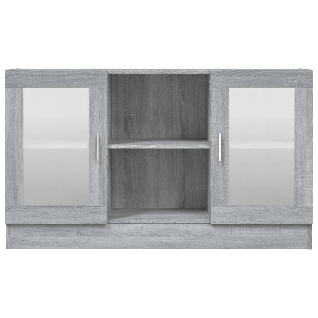 Moderner Vitrinenschrank 120x70cm in Sonoma-Eiche - bis zu 34% sparen