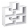 Modulares Regalsystem 63x25x80 cm - Weiß - Jetzt bis zu 12% Rabatt sparen