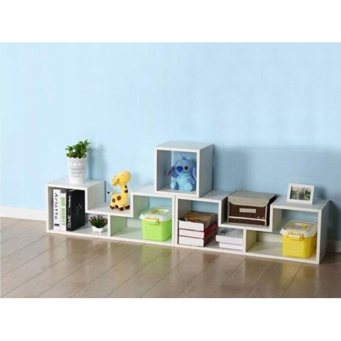 Modulares Regalsystem 63x25x80 cm - Weiß - Jetzt bis zu 12% Rabatt sparen