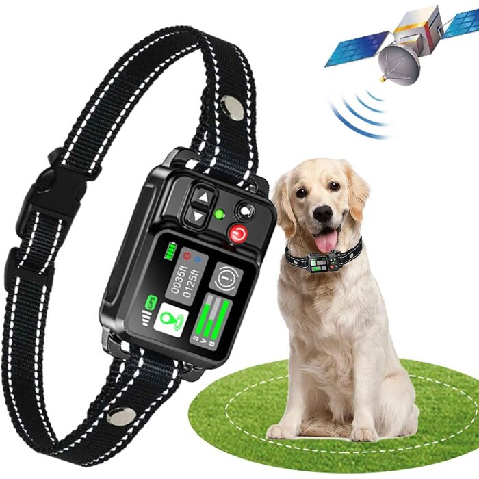 Kabelloses GPS-Hundezaunsystem - 2000m Reichweite - Jetzt bis zu 30% Rabatt