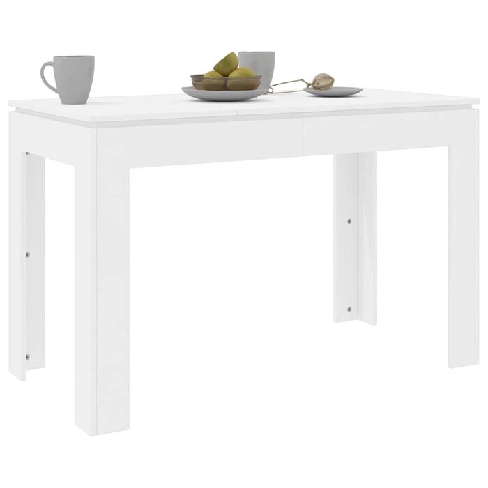 Minimalistischer Esstisch 120x60cm, Weiß - Jetzt bis zu 34% günstiger!
