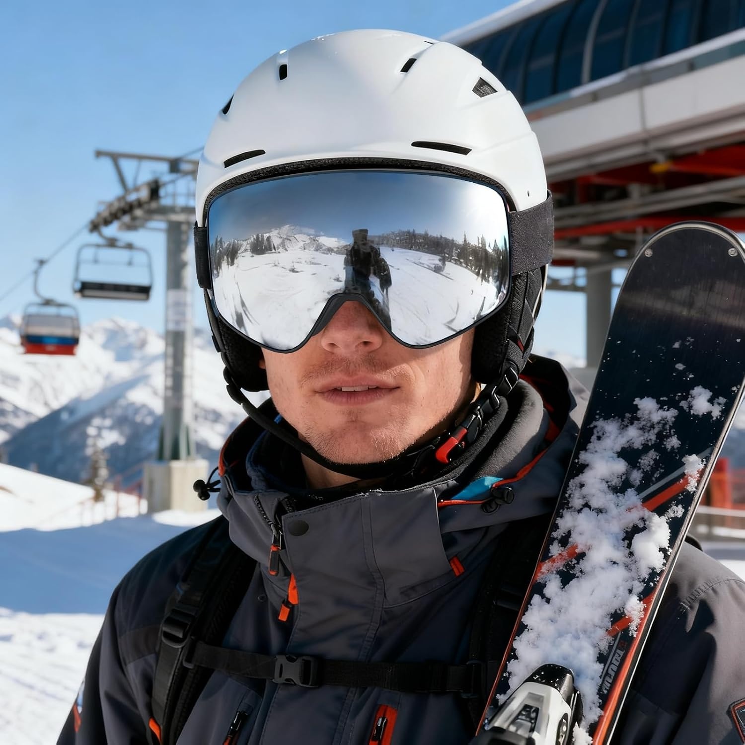 OTG Skibrille für Brillenträger - Antibeschlag & UV-Schutz - bis zu 32% Rabatt