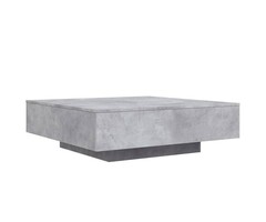 Vidaxl Moderner Couchtisch Betongrau 100x100cm - bis zu 77% günstiger