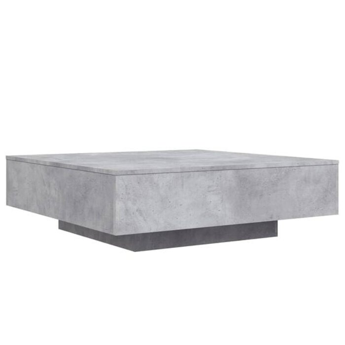 Couchtisch 100x100 cm in Betongrau - Modernes Design - bis zu 34% Rabatt