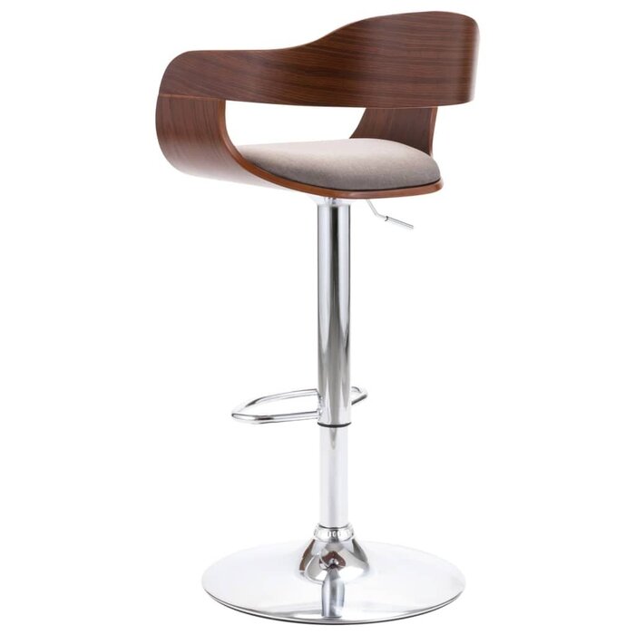 Design-Barhocker in Taupe, höhenverstellbar - bis zu 34% Rabatt